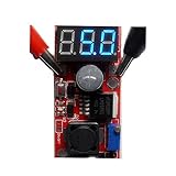 1.3 v ラブ DC 4.5 28 v-25 v LM2596 降圧ステップ ダウン コンバータ モジュール ブルー LED 電圧計//1.3 v 4.5 28 v DC-25 v LM2596 調