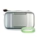 Nintendo DS Light / Nintendo DSI Carrying Case ( Silver ) + Vangoddy tm, Live*Laugh*L...
