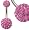 Crystal Belly Ring by GlitZ JewelZ &Acirc;&copy; - it takes more than 105 crystals to make this BLING!! - Comes packed in a lovely velvet pouch - Pink Sapphire crystals, Surgical Steel bar 3/8' (10MM)