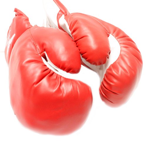 New 1 Pair of Youth Red 4oz Boxing Gloves - For Kids