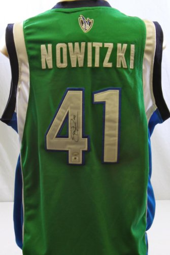 Signed Dirk Nowitzki Jersey - GAI - Autographed NBA Jerseys