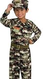 Boys Kids Halloween Costumes Kids Soldier Army Camo Costume Military Theme Party Outfit
