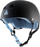 Triple Eight Helmet Black.rubber Skate Helmets