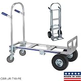 Buy 51.75 H 10 PneuWheel 5 Cstrs 600 1200lbCap Alum Hand Truck by Wesco