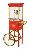 Nostalgia CCP-510 Circus-Cart Popcorn Maker, Red