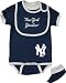 New York Yankees Baby Bib and Bootie Creeper Set