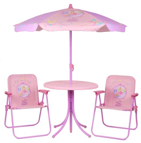 Childrens Toyshop  Toys : Barbie Fairytopia Patio Set