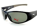 Puma - Puma 15014 PU15014 Black Frame & Polarized Grey Shades Sunglasses Size 63-15-120