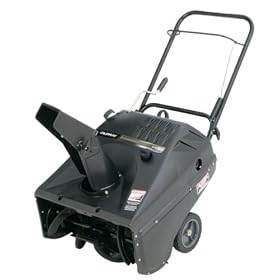 Murray 1695538 21-Inch 158cc 4-Cycle OHV Briggs & Stratton Snow Series Gas Powered Single Stage Snow Thrower With Electric Start