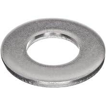18-8 Stainless Steel Round Shim, Unpolished (Mill) Finish, Annealed - Full Hard Temper, Standard Tolerance, Inch, Meets ASTM A666 Specifications