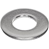 18-8 Stainless Steel Round Shim, Solid, Unpolished (Mill) Finish, Annealed, H04 Temper, Inch, ASTM A666