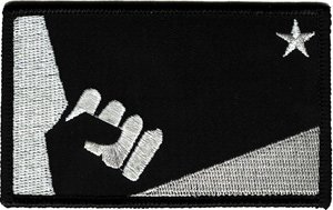 Nine Inch Nails NIN Fist Logo New Iron On Patch p2976