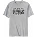 T-Shirt Mens Silver Gray  Doberman Pinscher - ORNAMENTS / URBAN STYLE  Dogs