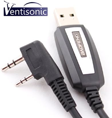 Baofeng Programming Cable for BAOFENG UV-5R/5RA/5R Plus/5RE, UV3R Plus, BF-888S (Driver CD included)