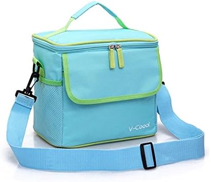 Outdoor Equipments 7.5L Candy Color Cooler School &amp; Work Lunch Bag Picnic Bag (Skyblue)