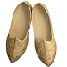 Makdi Crayp Punjabi Shoe With Tilla And Thread Work For Men (Free Shipping, No Minimum Purchase)