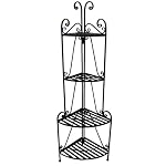 Buy Folding Corner Bakers Rack Shelves online