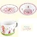 Prinzessin Lillifee Melamin Teller, Schale, Tasse im 3er Set