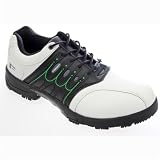 Forgan Leather Waterproof Golf Shoes WHITE/BLACK