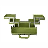 Japonesque Medium Train Case - Green