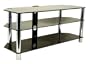 Centurion GT4 Black Premium Contemporary Design Flat Screen 23"-50" Glass Stand