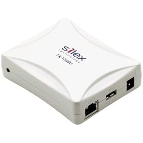 SILEX TECHNOLOGY USB Device Server / Print Server SX1000U