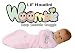The Lil' Houdini Woombie Baby Cocoon Swaddle (Newborn (5-10 lbs), Cotton Candy)