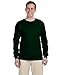 Gildan Adult 6.1 oz. Ultra Cotton Long-Sleeve T-Shirt (XL/Forest Green)