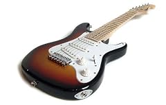 Sunburst Deluxe Childrens Guitar: 1/2 size Childs Electric Guitar for Kids Beginners aged 5-9
