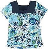 Scrubs - Koi Mia 100% Cotton Navy Twiggy Scrub Top