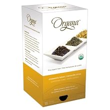 Organa ORG5025 Chamomile Lemon Single Cup Tea Pods, 18-count