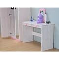 Julea Frisiertisch Spiegel Tisch massiv Kiefer wei� Neu
