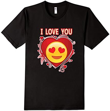 Men's I love you Large Black