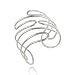 Sterling Silver Polished Swirl Stand Pattern title=