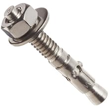 Type 304 Stainless Steel Ultrawedge Anchor 5/8-11" Diameter x 8 1/2" Length (Pack of 10)