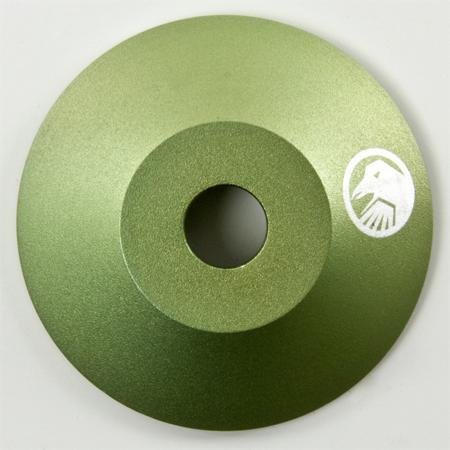 The Shadow Conspiracy Raptor Front Guard BMX Bike Hub - Electric Lime