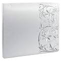 Post-Bound Scrapbook Album - White Metallic Silver (12x12")
