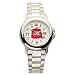 0578SRF-working tools/ red fez men's silver-tone watch