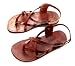 Jesus - Yashua Style III - Camel Shoemaker Unisex Outdoor Leather Biblical - Sandals from the Holy Land