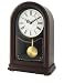 Precision MSF Radio Controlled Mahogany finish wooden pendulem mantel clock