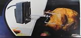 BBQ grillware Rotisserie Kit with Electric Motor and Steel Spit