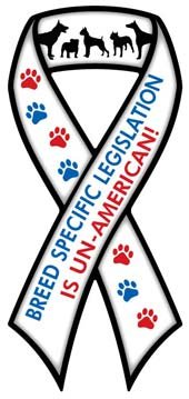 【AnimalsINK.com】リボン型マグネット『種類に特有の法律はアメリカらしくない』のJPEG画像