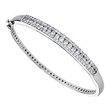 Diamond Bangle Bracelet 2 1/2ctw