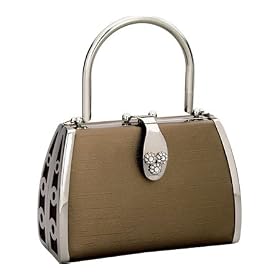 Coloriffics Handbags Rhinestone Framed Evening Bag