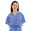 Landau Unisex V-neck Scrub Top X-large Wine - Model 7502-RWP-XL - Each