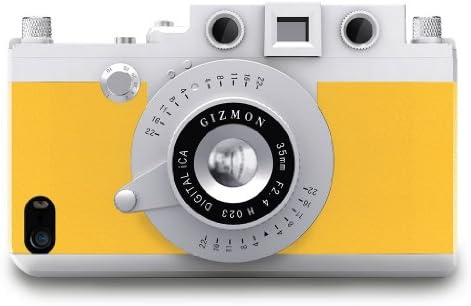 GIZMON Classic-Camera Style Case iCA5 Yellow for iPhone 5/5S GIZ-IC5L-FRE