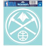 Denver Nuggets Die Cut Car Window Sticker Decal (8x8 Inches)