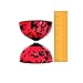Harlequin Diabolo Set, Metal Diabolo Sticks, Diablo String & Bag (R/Bk)