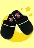 PJ Salvage Solid Black Clog Slippers