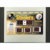 Pittsburgh Steelers Scoreboard Desk Clock